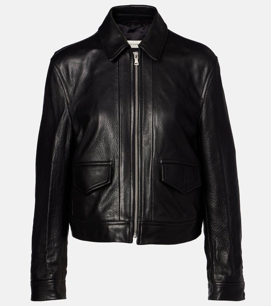 nour hammour layne leather jacket