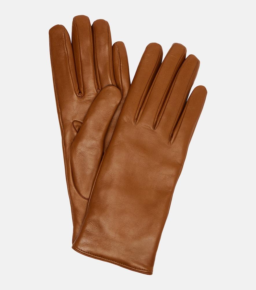 nour hammour leather gloves