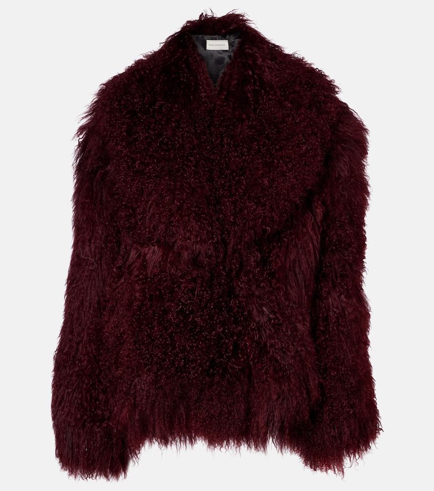 nour hammour mirja shearling jacket