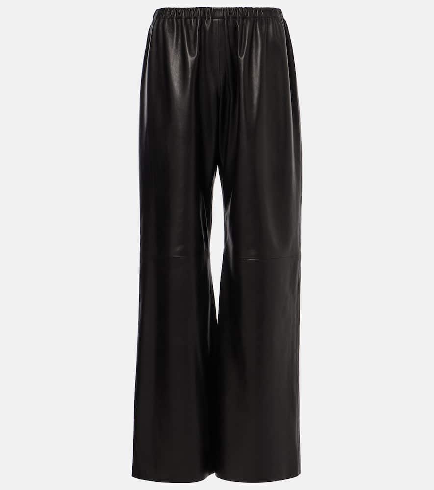 nour hammour olan leather pants