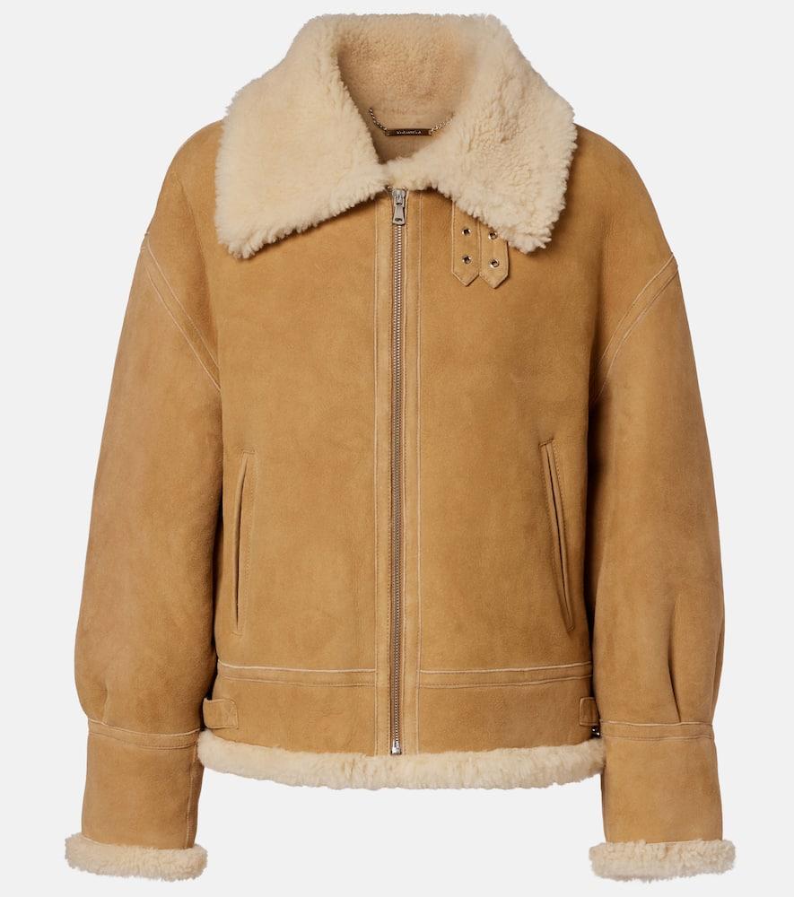 nour hammour portia shearling