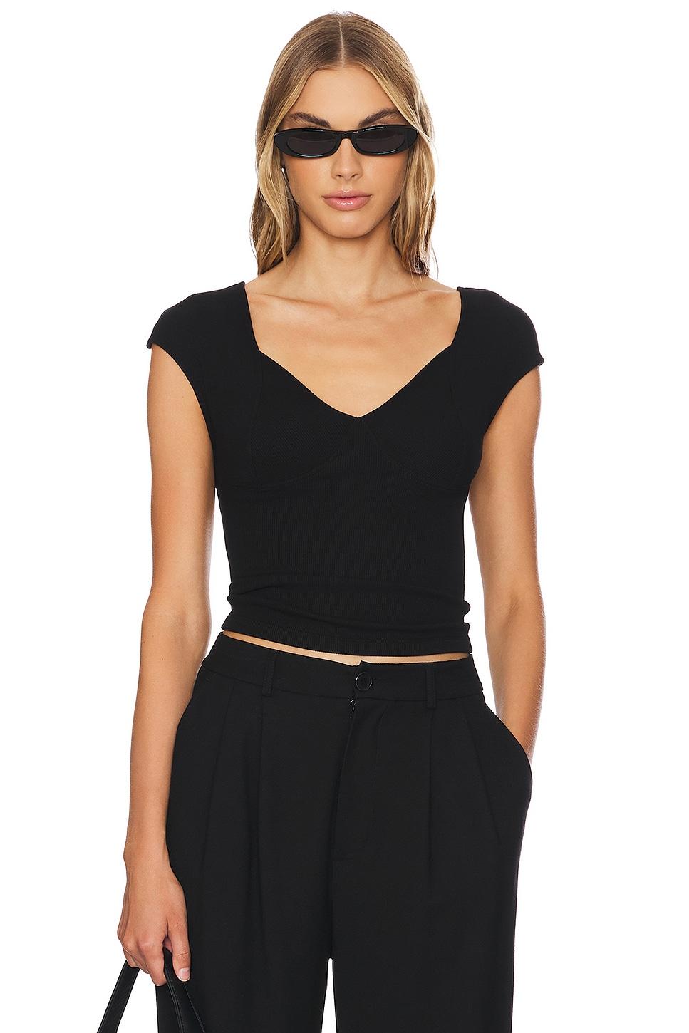 nouvelle ribbed top