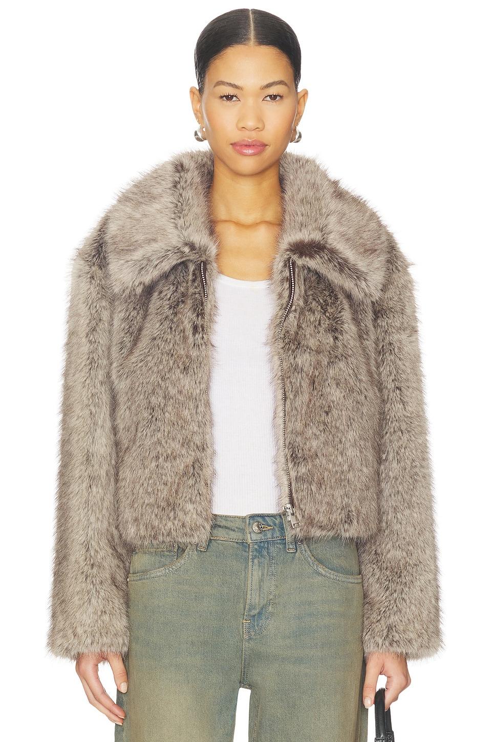 nova faux fur jacket