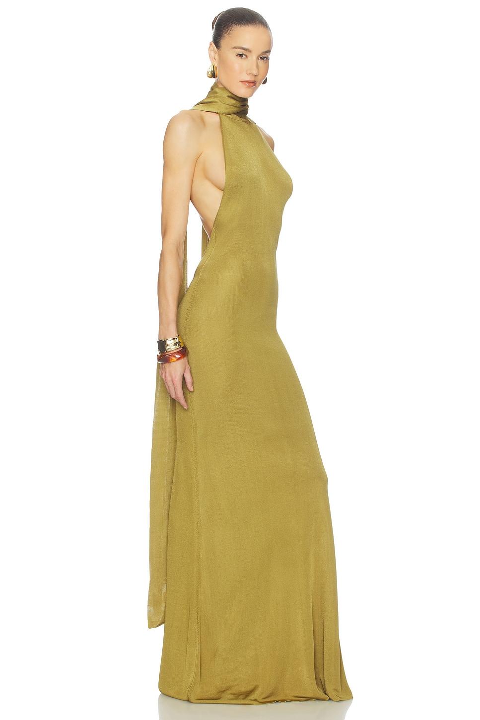 novie maxi knit dress