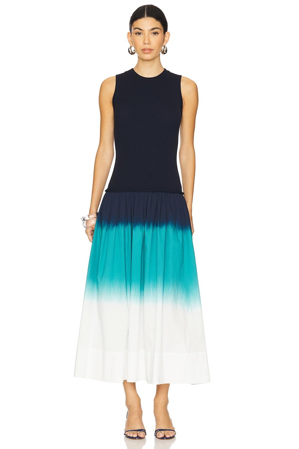 novo knit combo dress