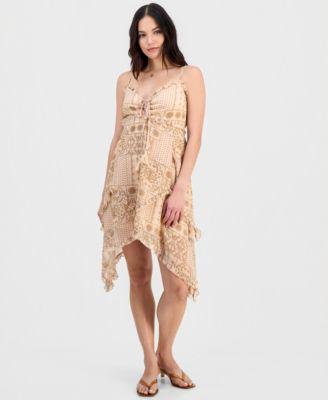 now this womens bandana print sleeveless dress macys exclusive