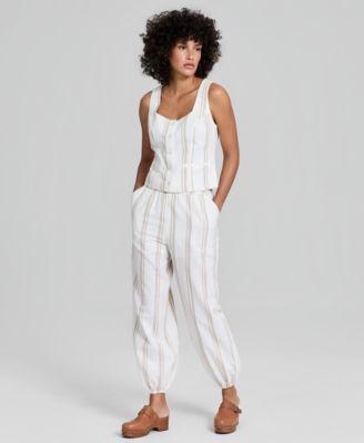 now this womens pull on drawstring pants macys exclusive