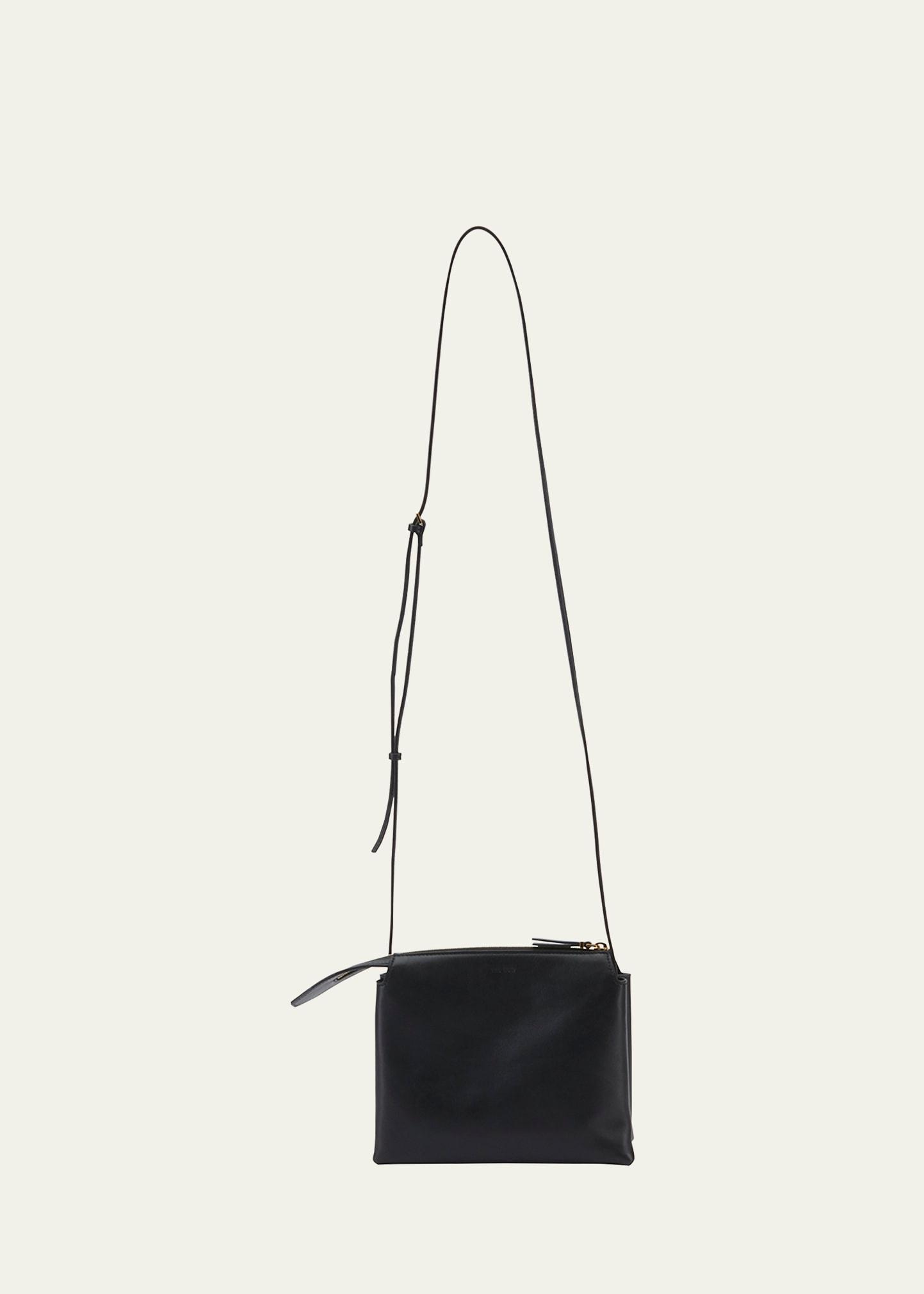 nu twin mini crossbody in smooth calfskin
