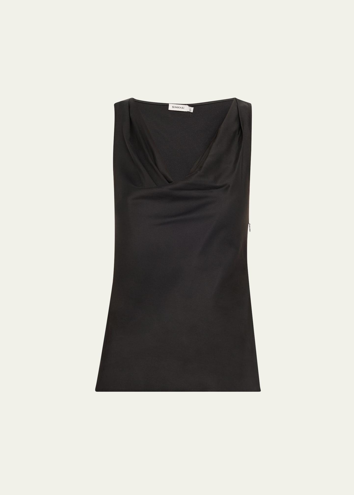nubia draped top