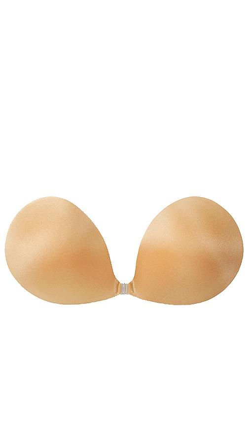 nubra padded seamless bra in tan.