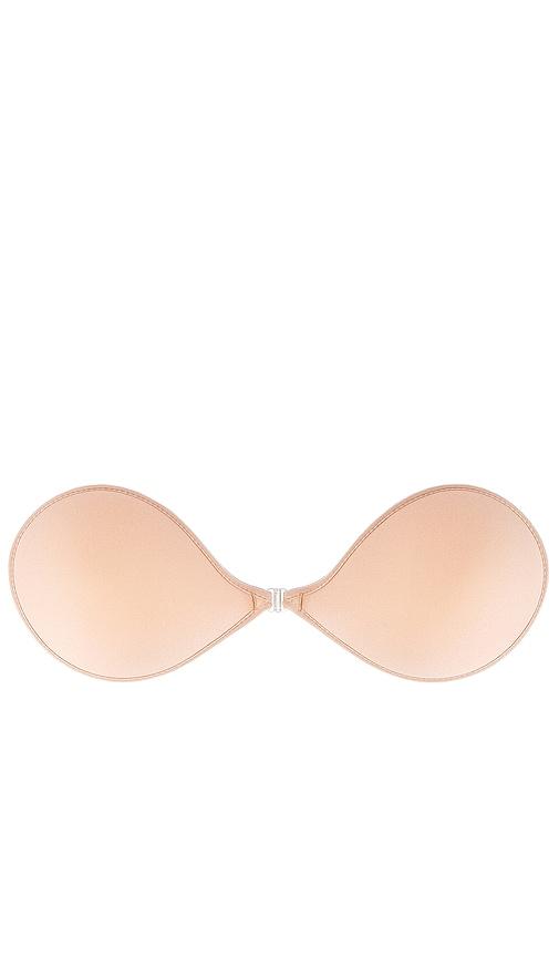 nubra push up plunge bra in nude.