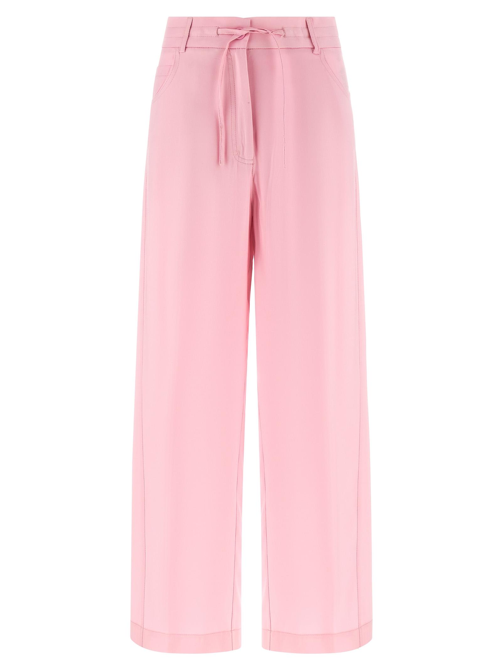 nude viscose pants pink - women