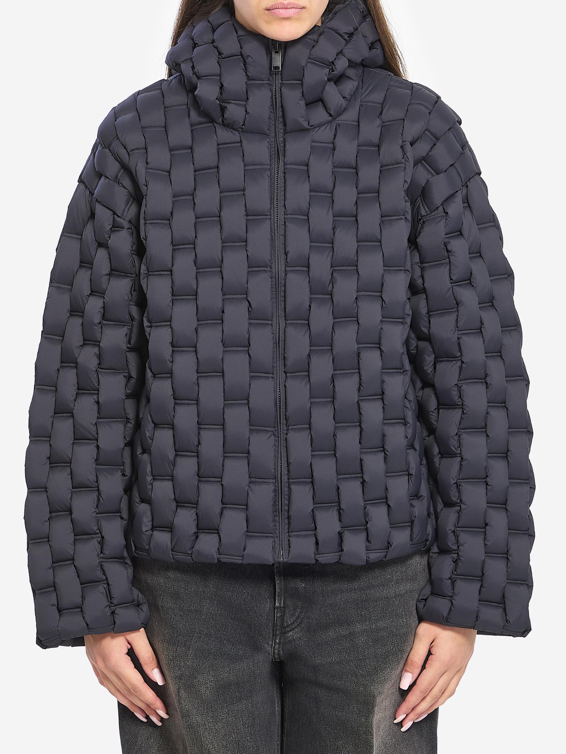 nylon puffer jacket