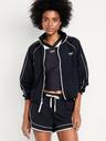nylon zip jacket