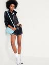nylon zip jacket
