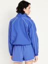 nylon zip jacket
