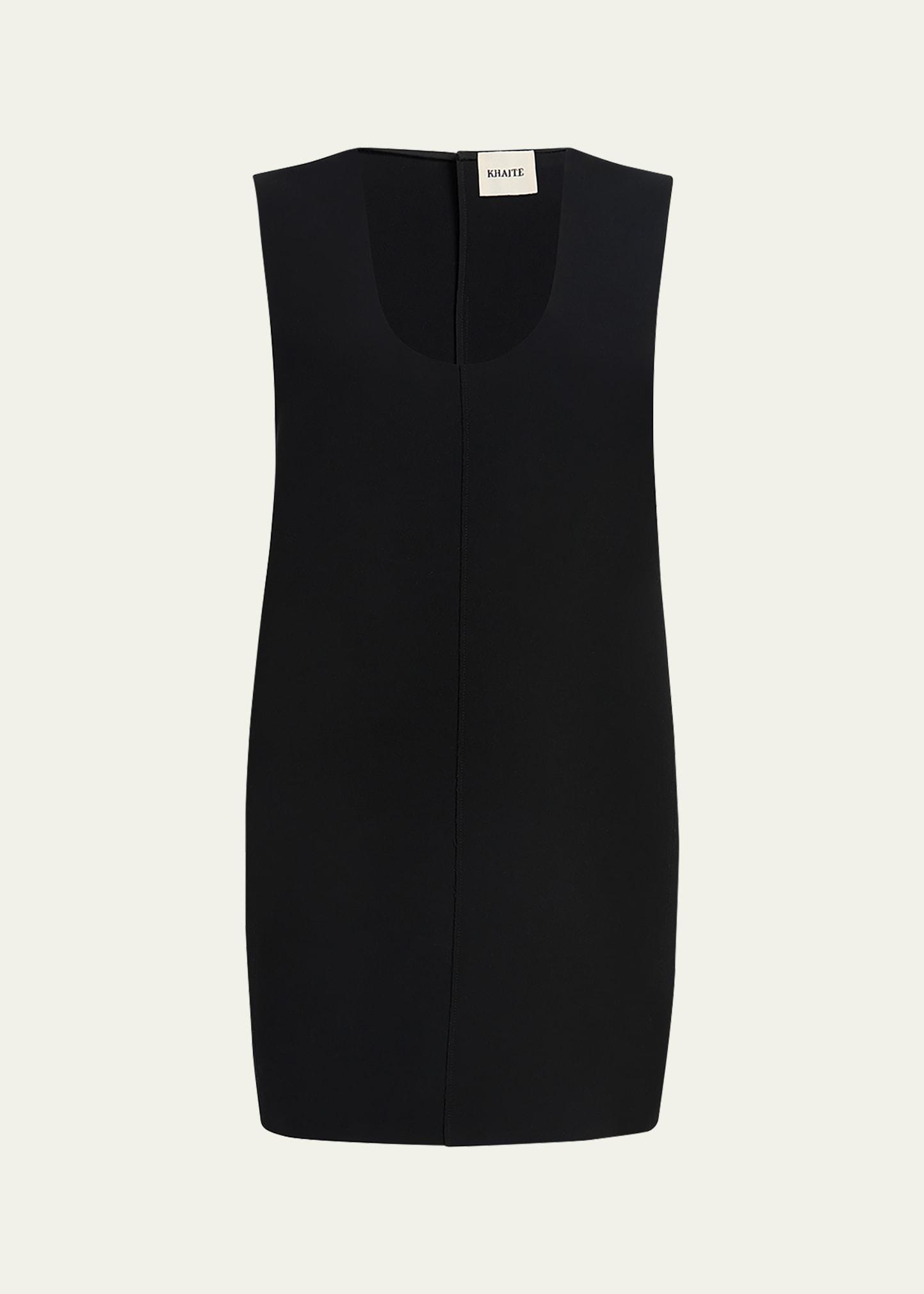 nyona scoop-neck sleeveless mini dress