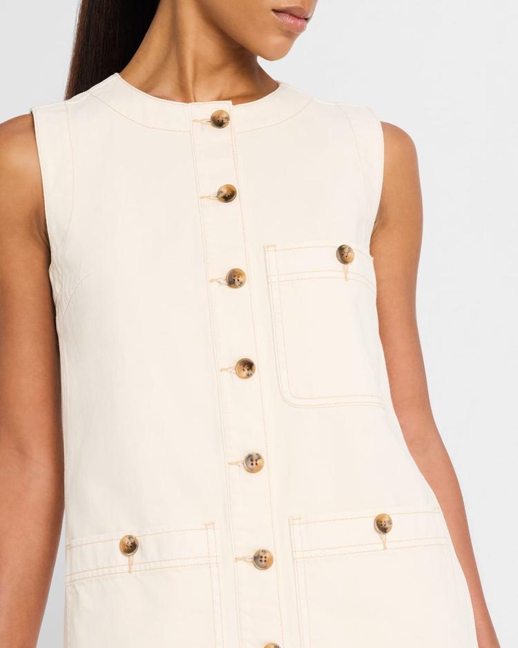 oakley denim shift dress