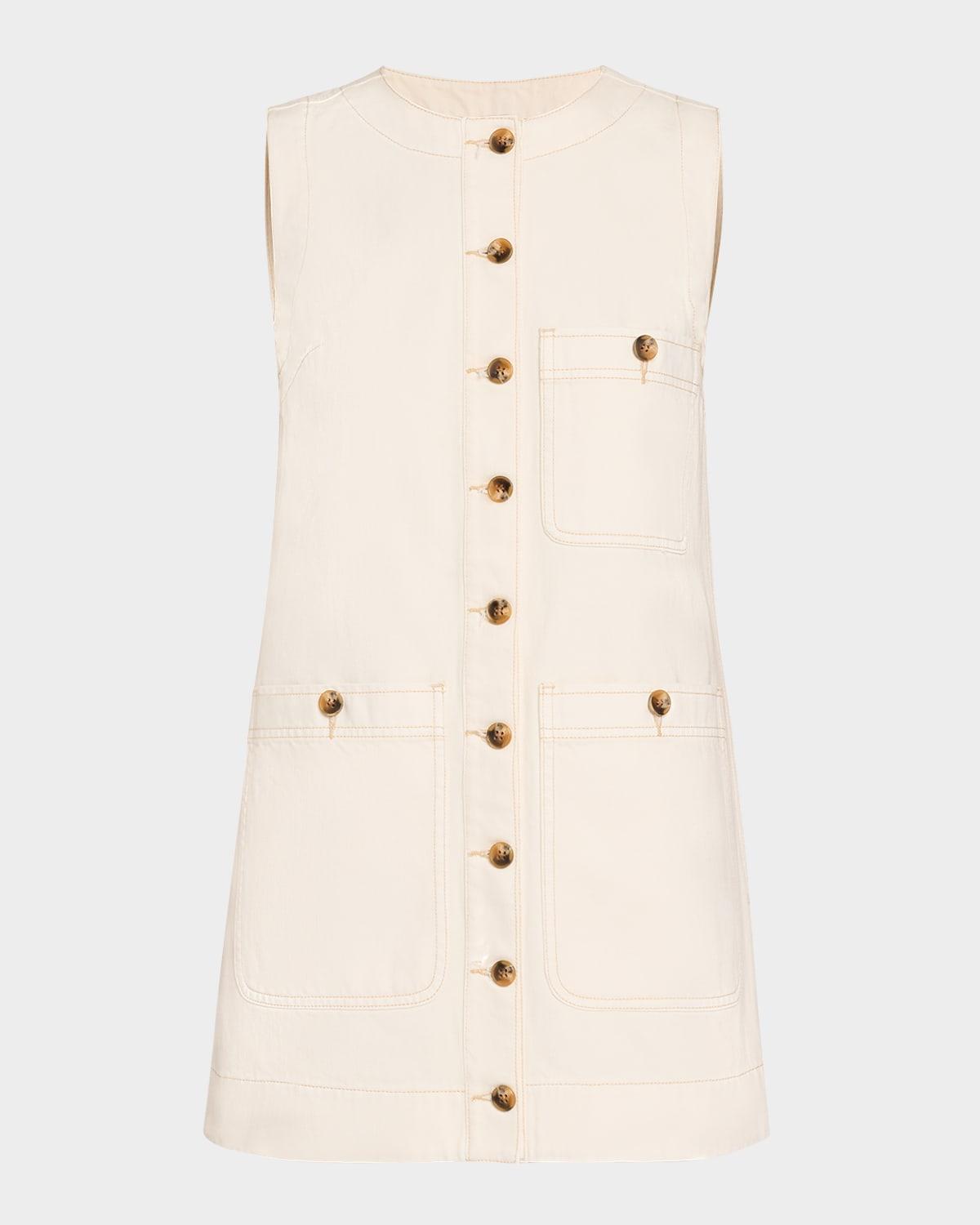 oakley denim shift dress