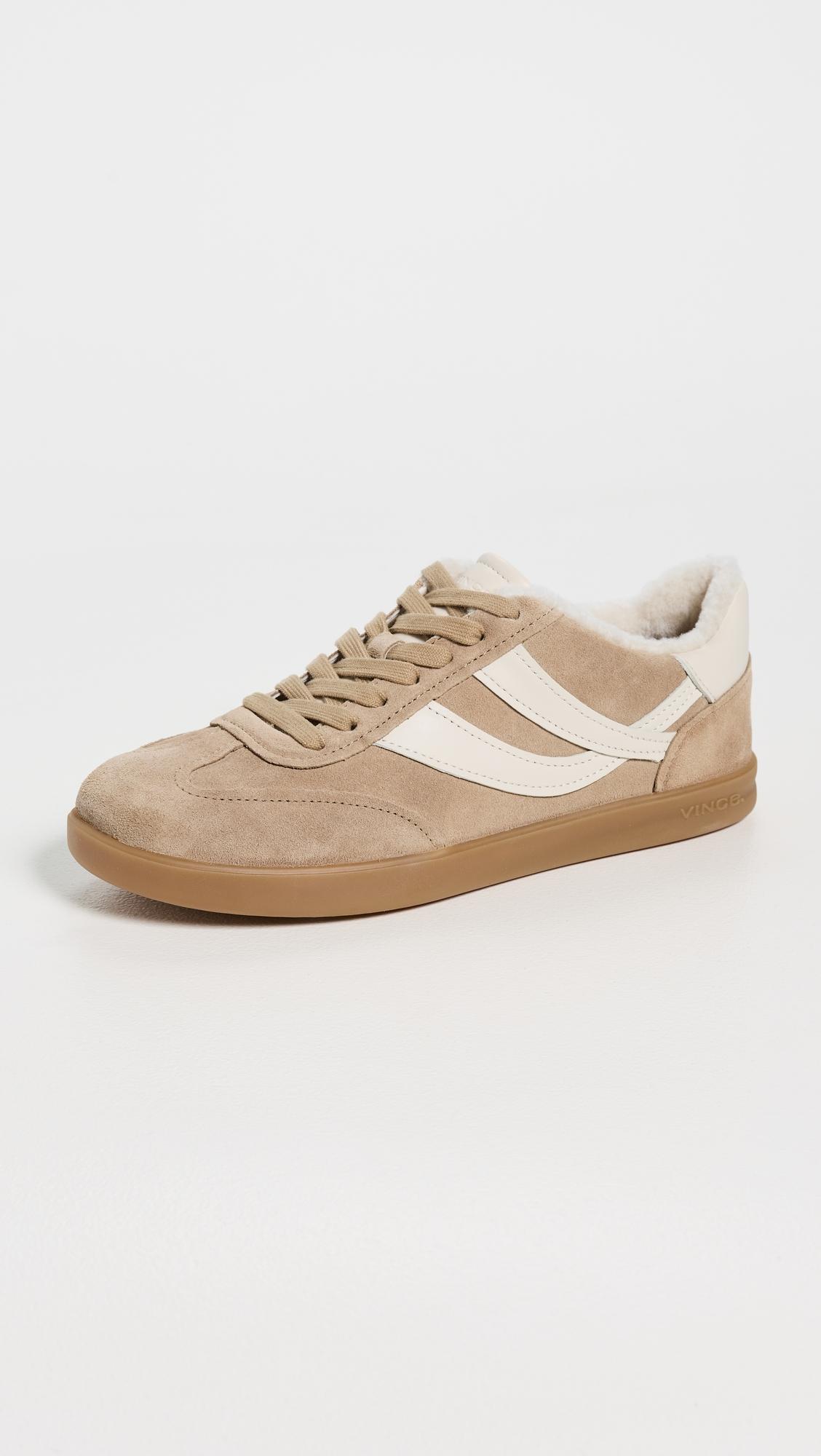 oasis shearling sneakers