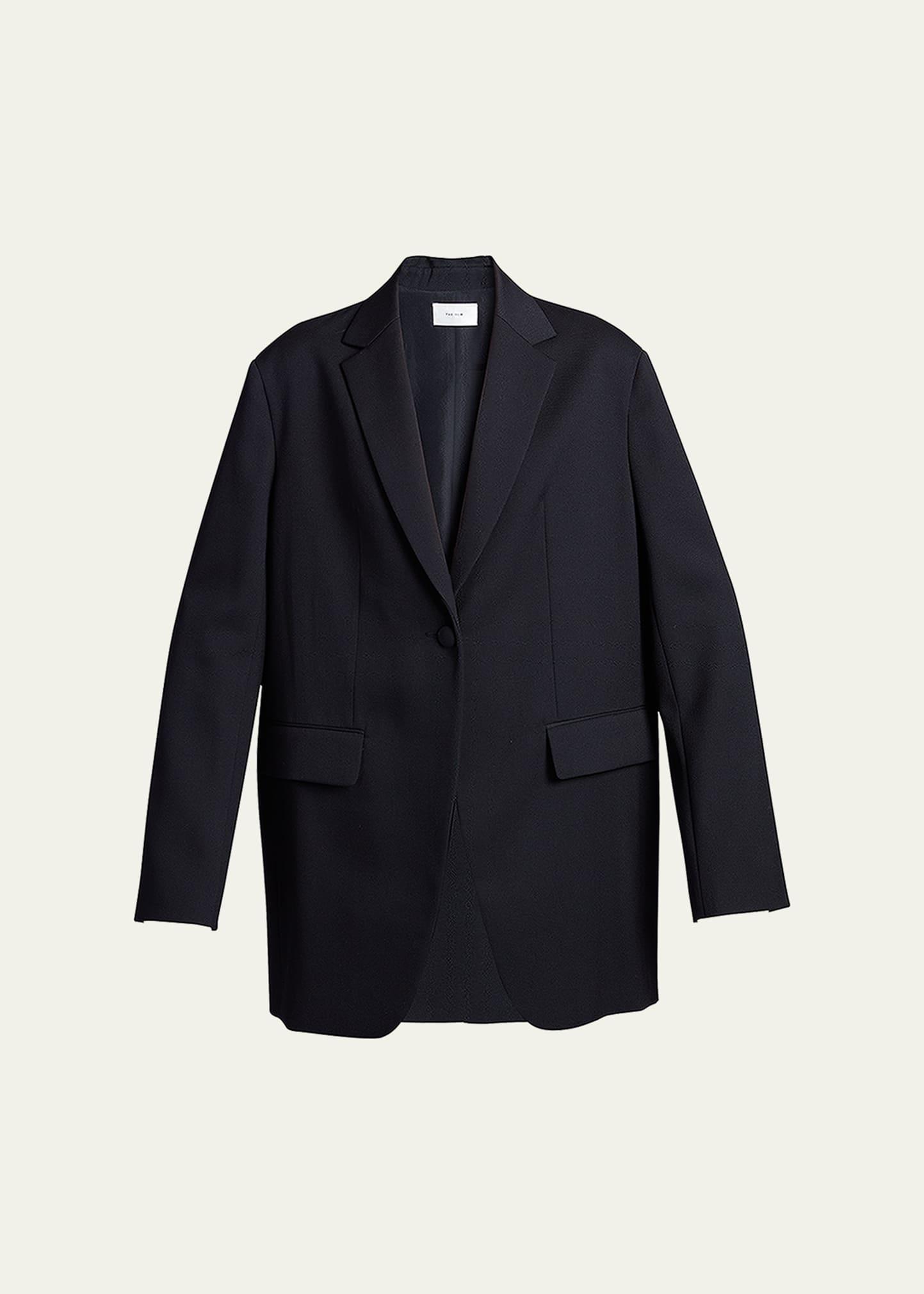 obine oversized wool jacket