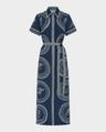 oceane linen shirtdress