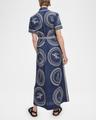 oceane linen shirtdress