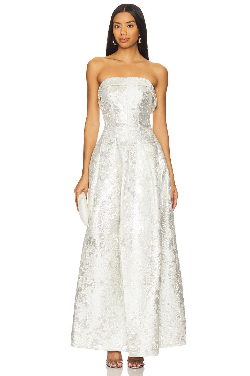 octavia strapless gown