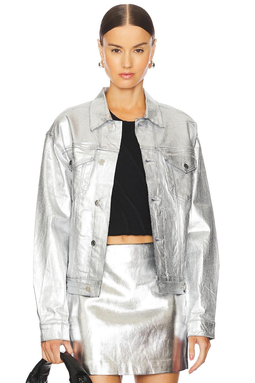 odelia oversized denim jacket