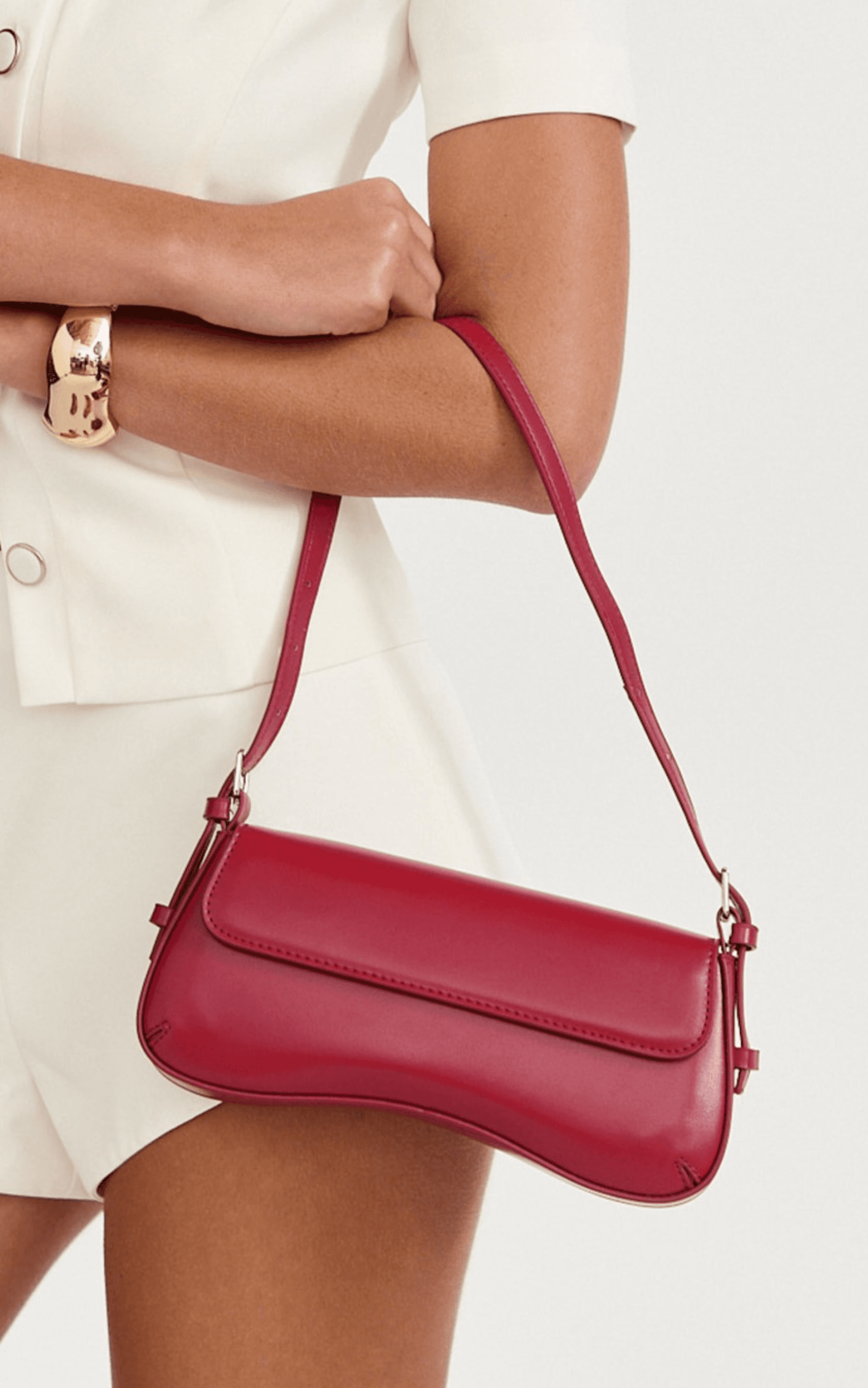 odessa bag - shoulder bag in red