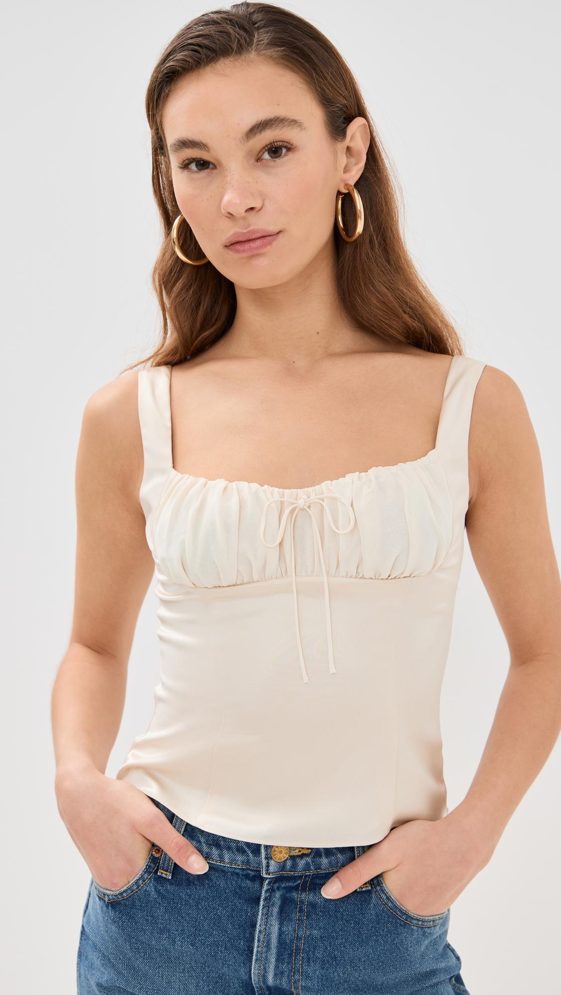 odessa satin top