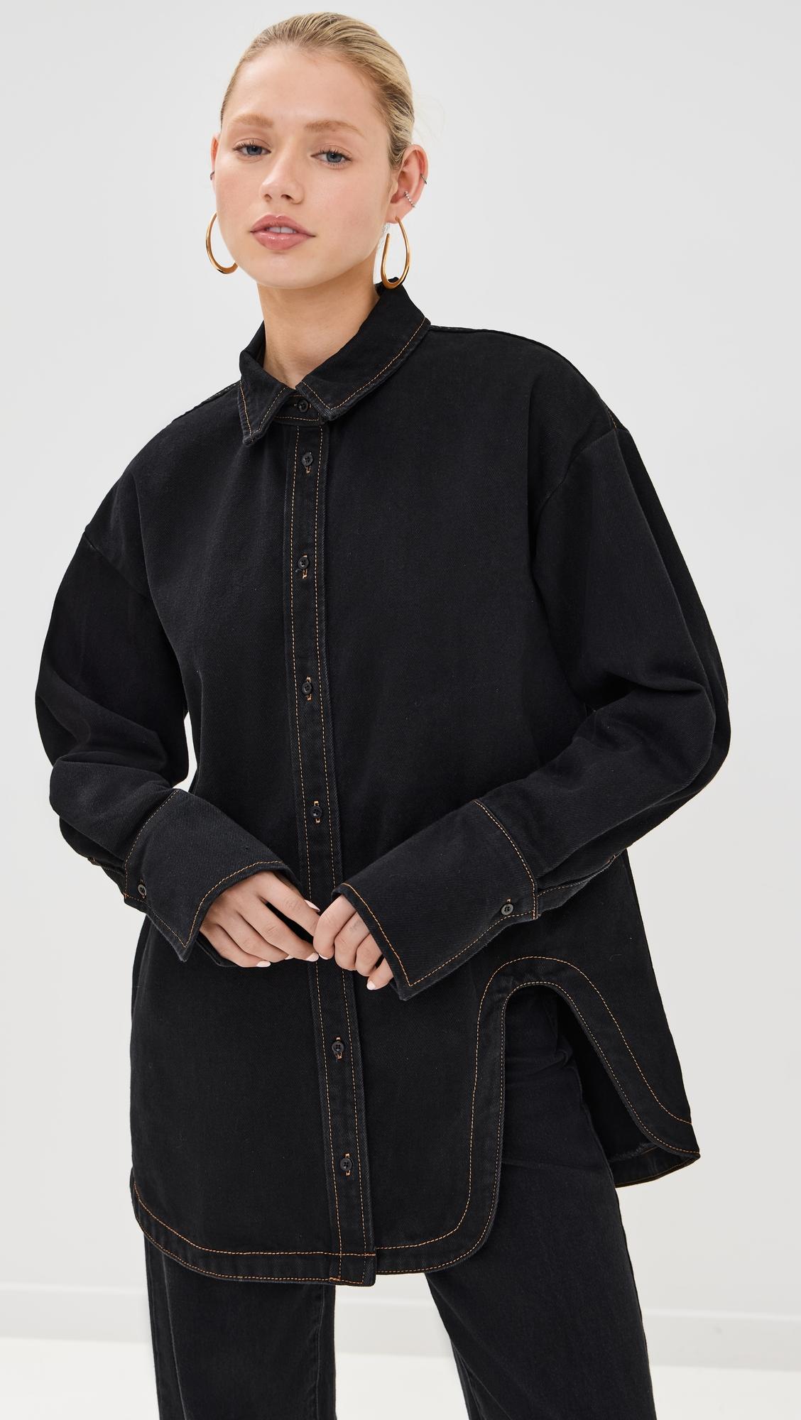 off duty denim shirt