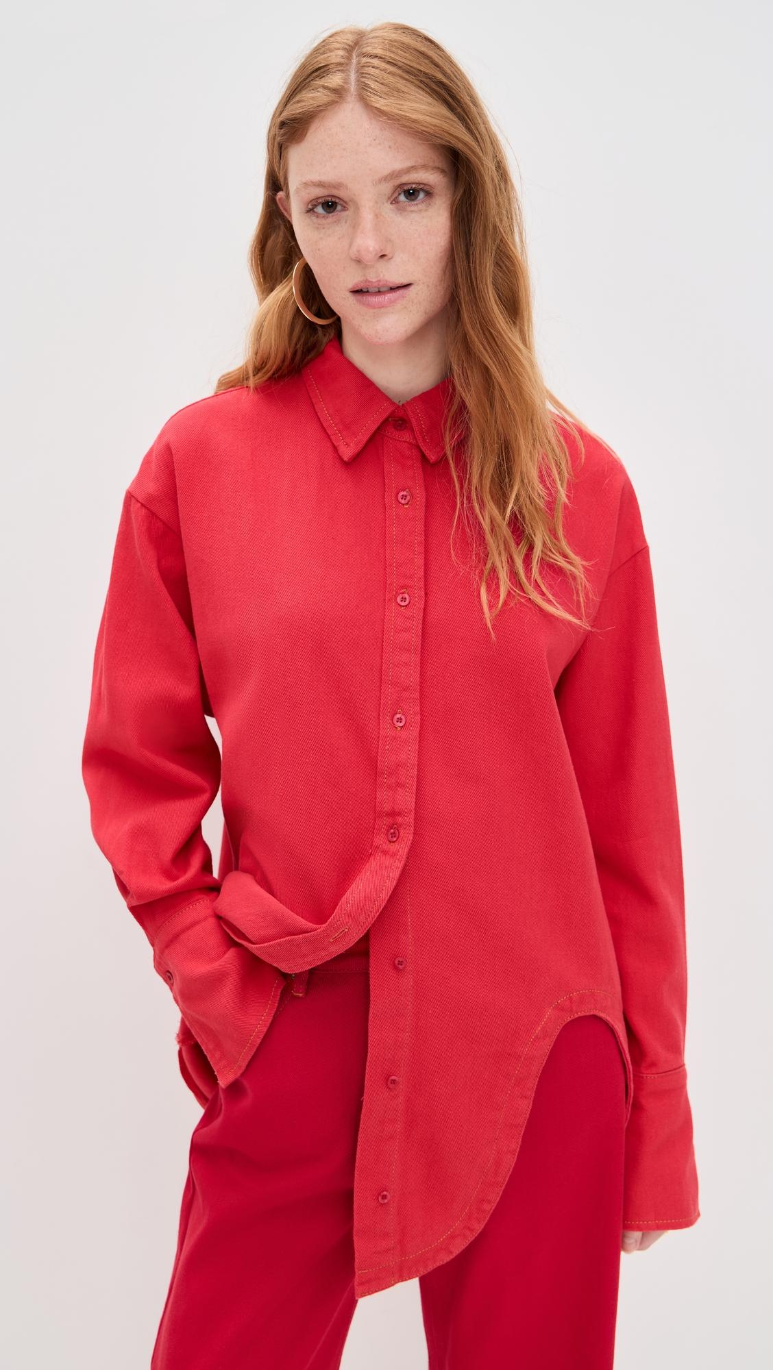 off duty denim shirt