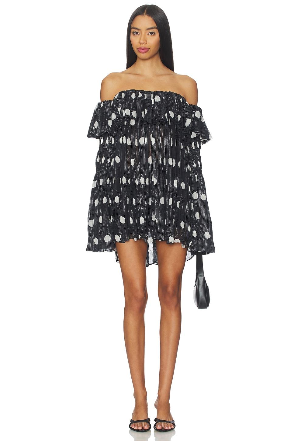 off-shoulder long sleeve faux sweater top