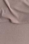 off-the-shoulder dress with foldover edge