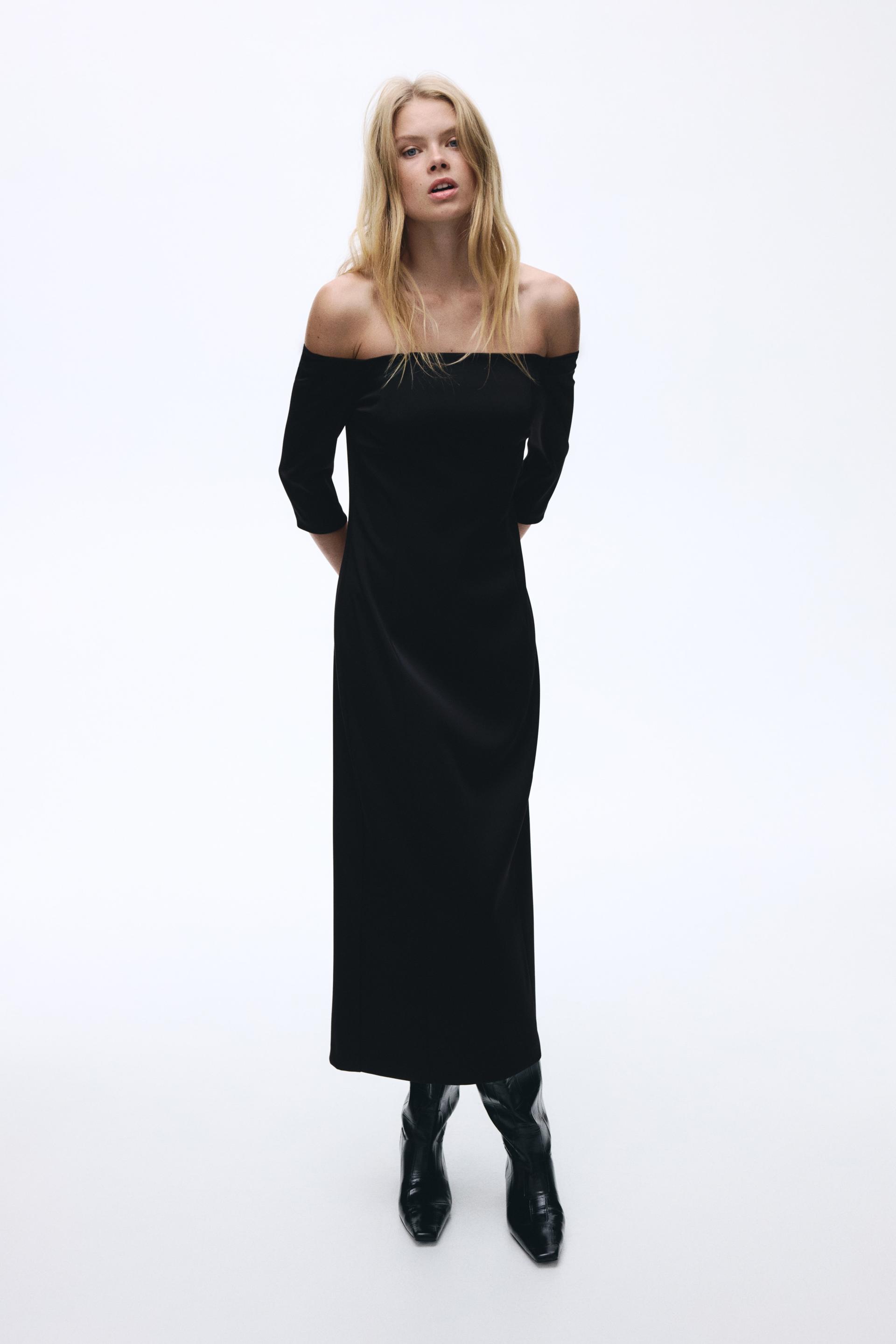 off-the-shoulder dress