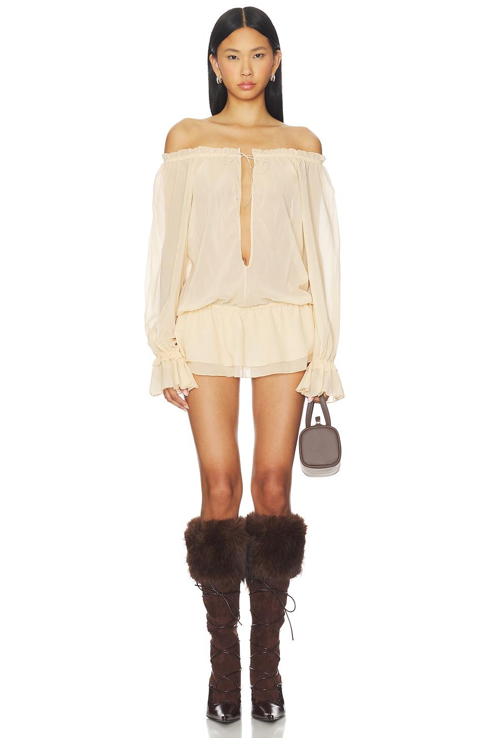 off the shoulder dress