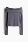 off-the-shoulder top