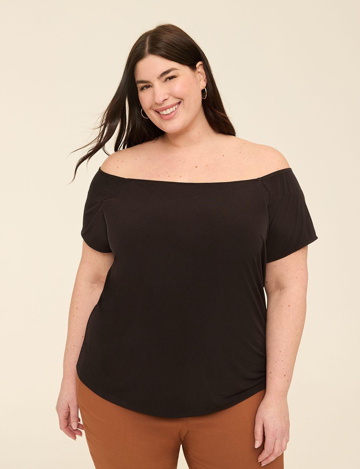 off-the-shoulder top