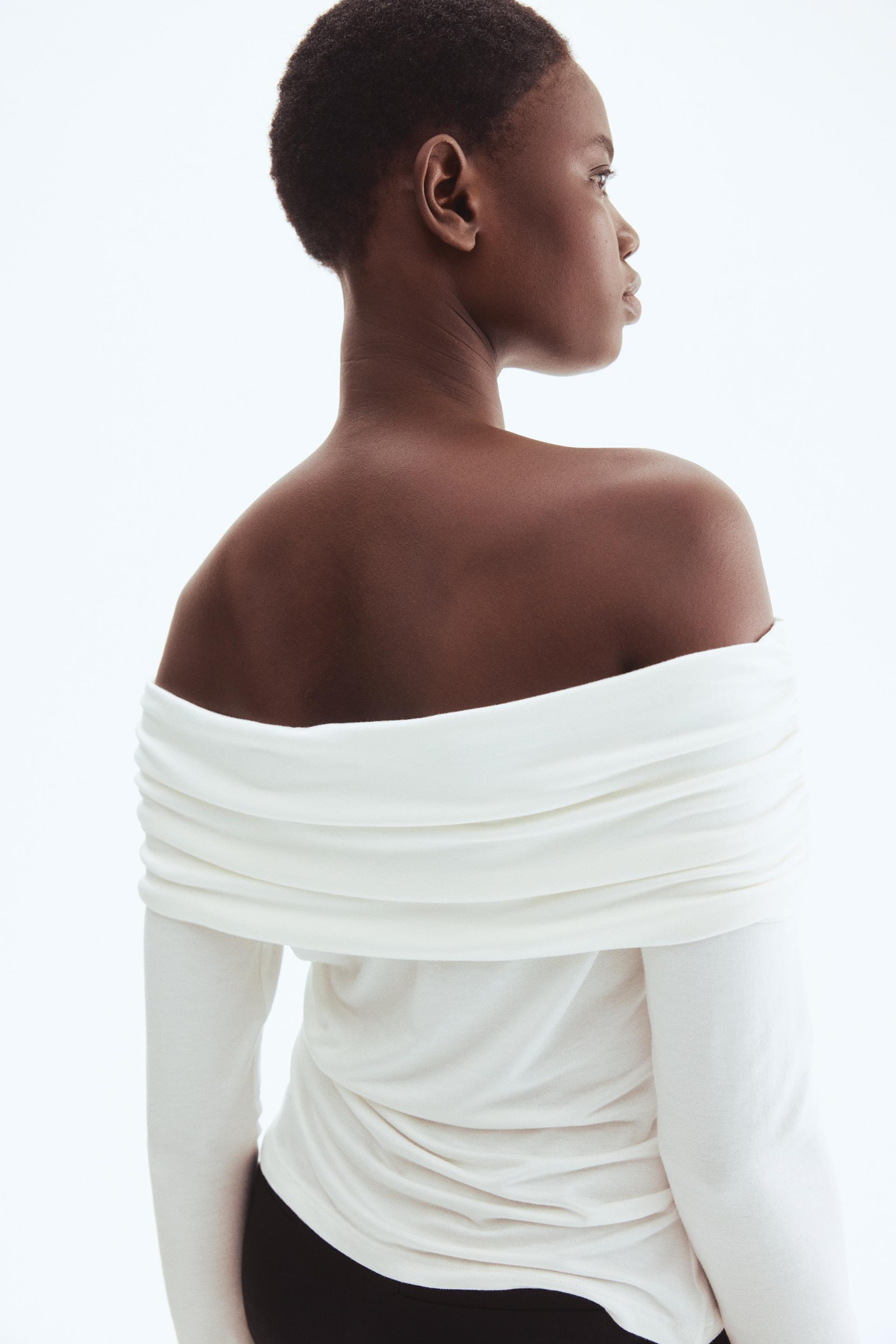 off-the-shoulder top