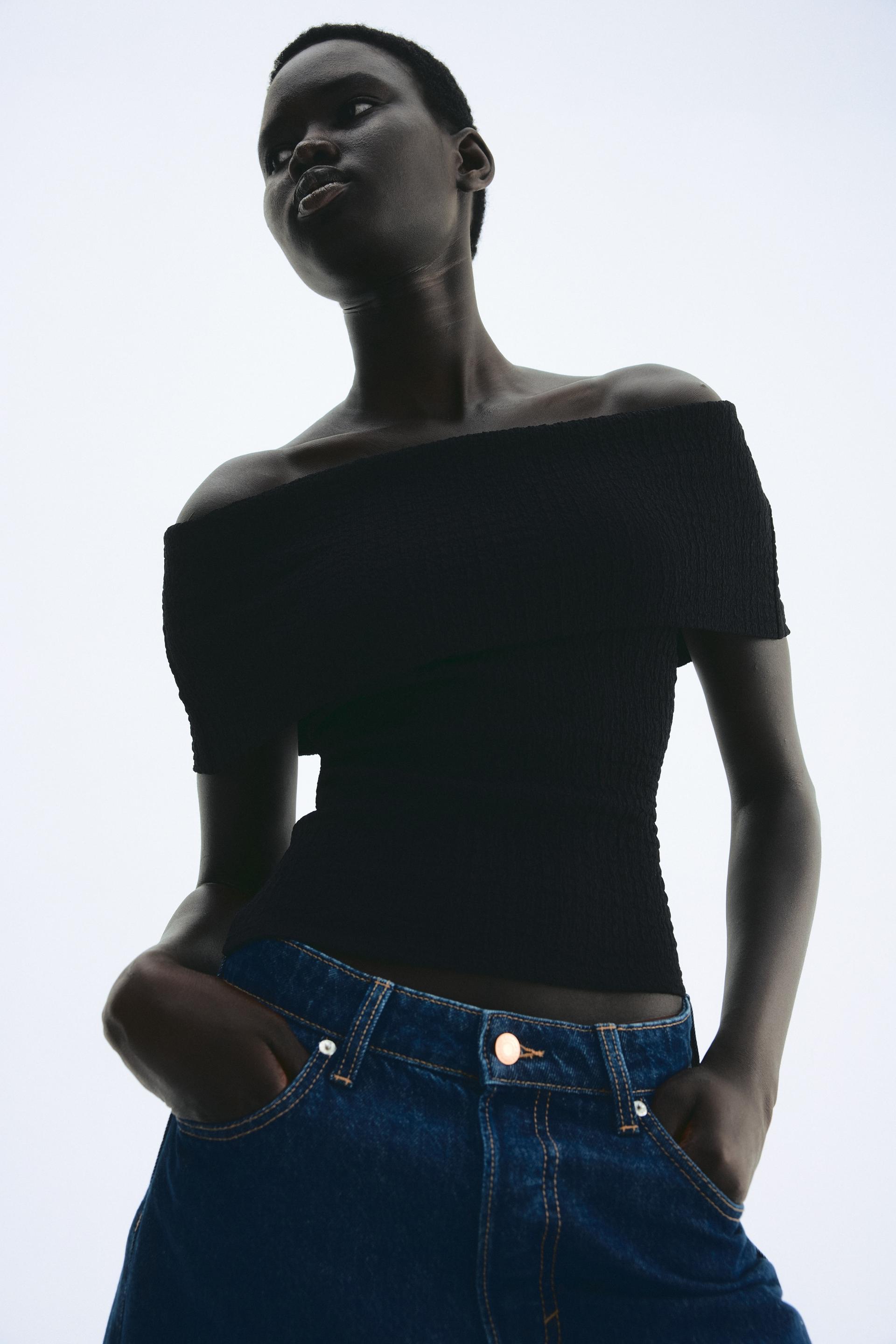 off-the-shoulder top