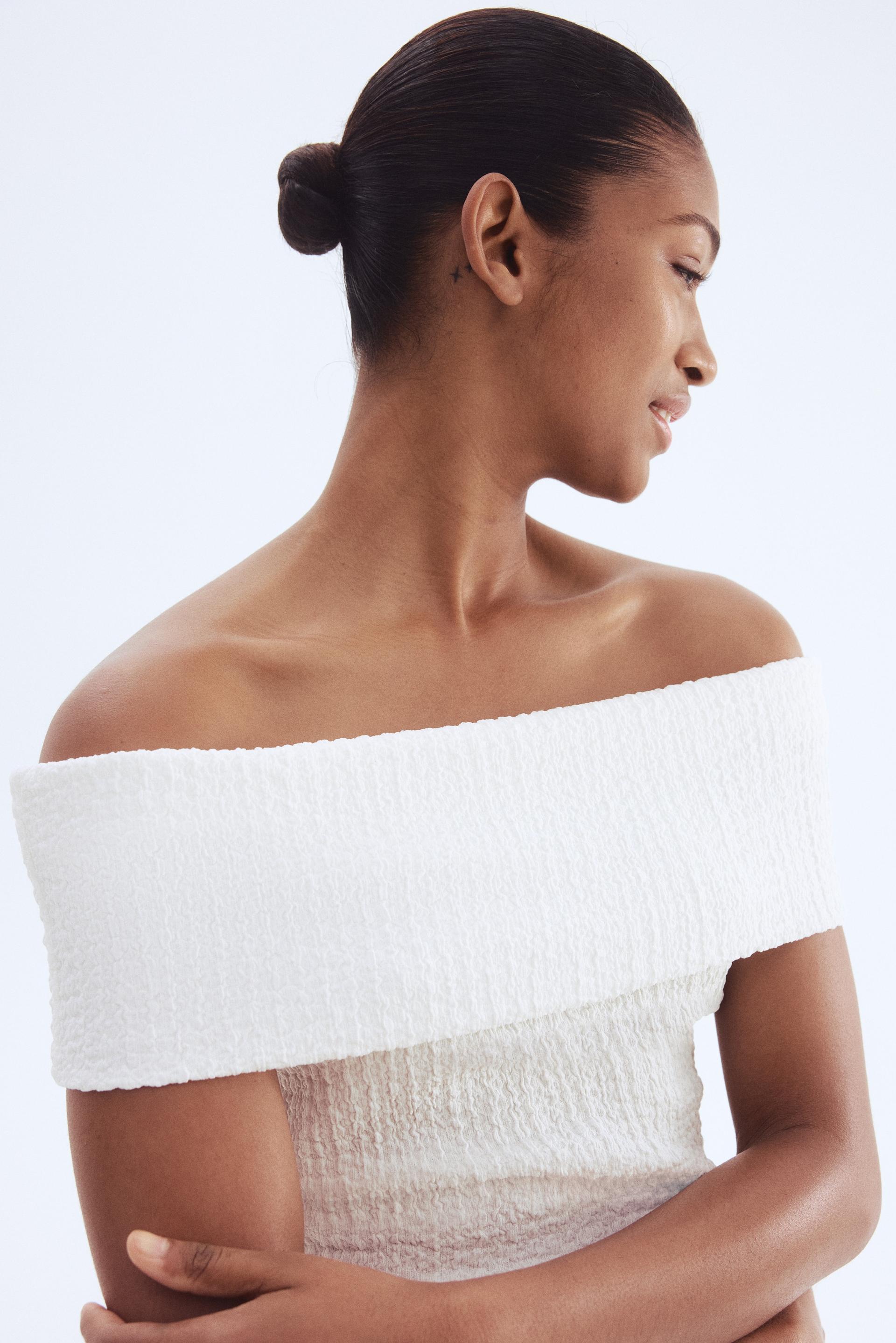 off-the-shoulder top