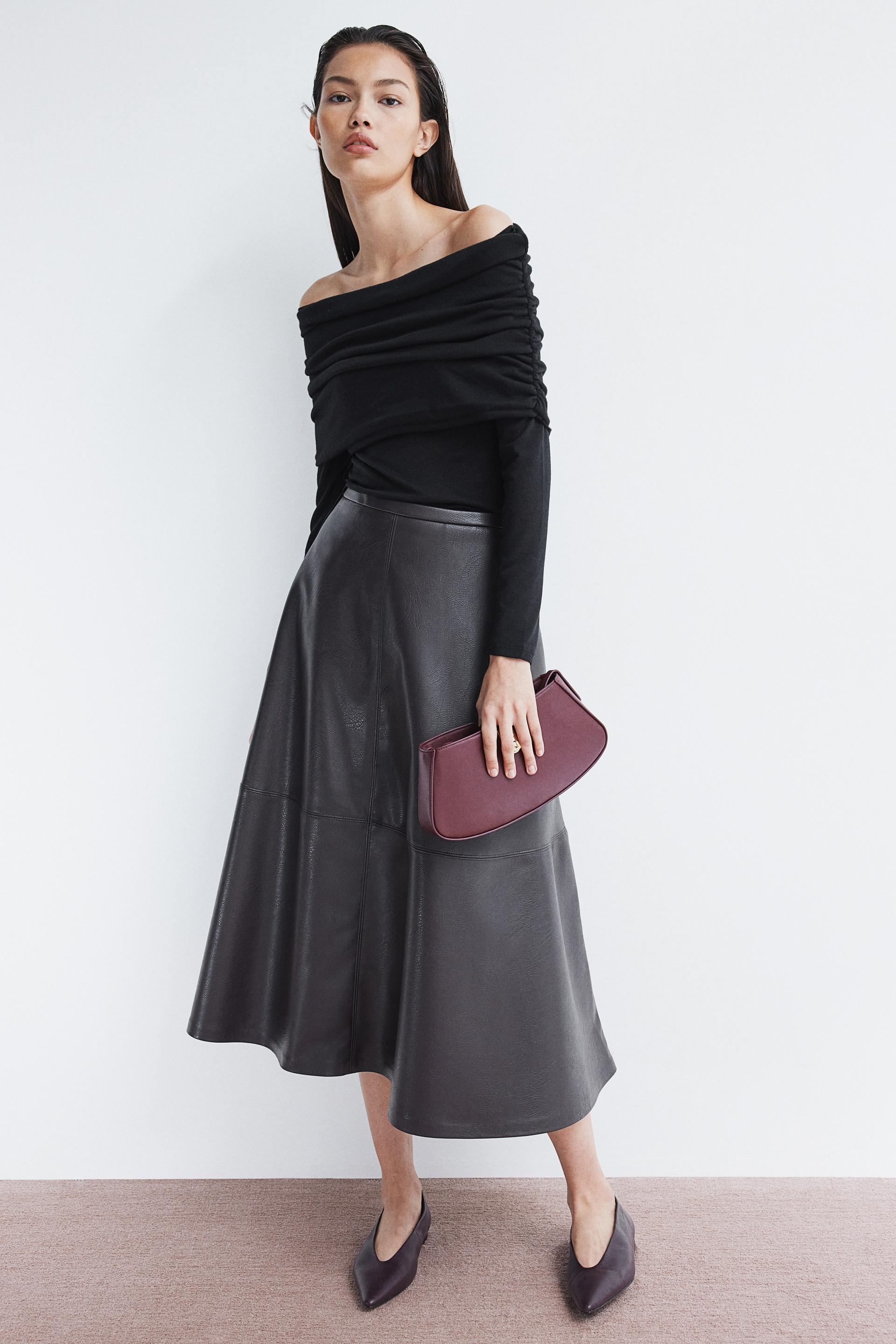 off-the-shoulder top