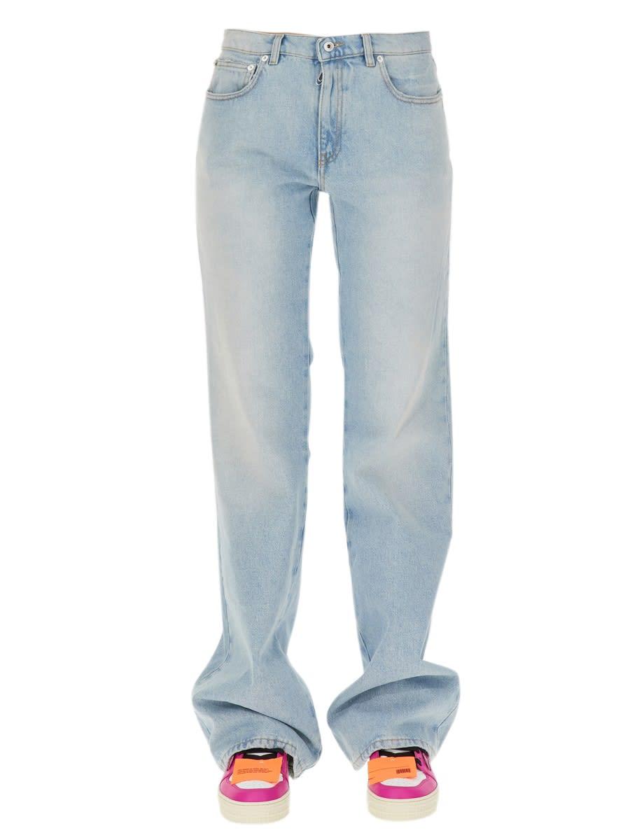 off-white beach baby baggy jeans