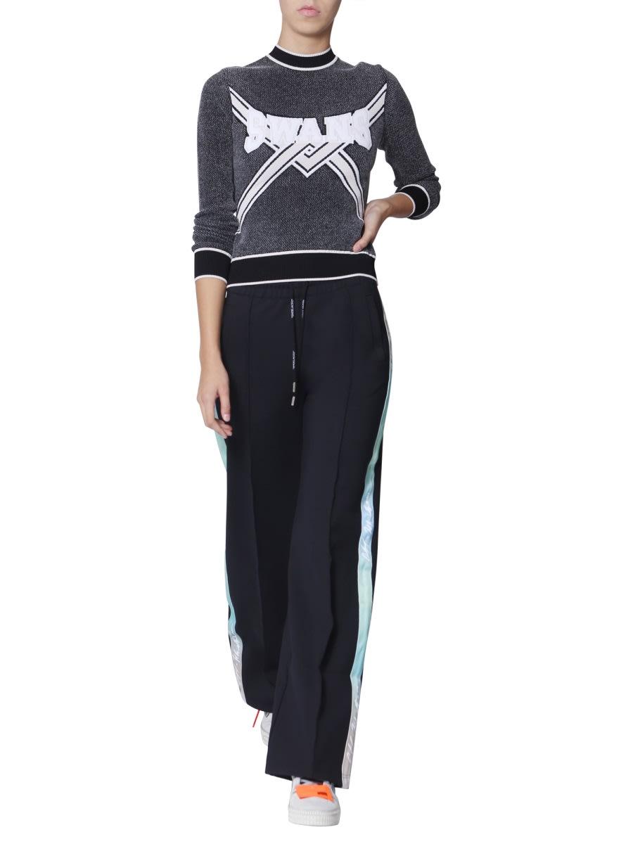 off-white cropped sweater