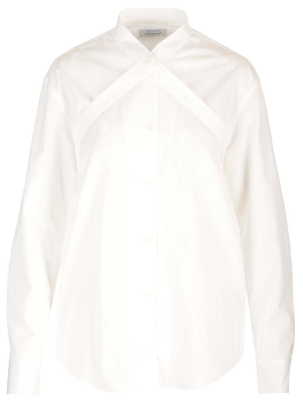 off-white crossed bands shirt