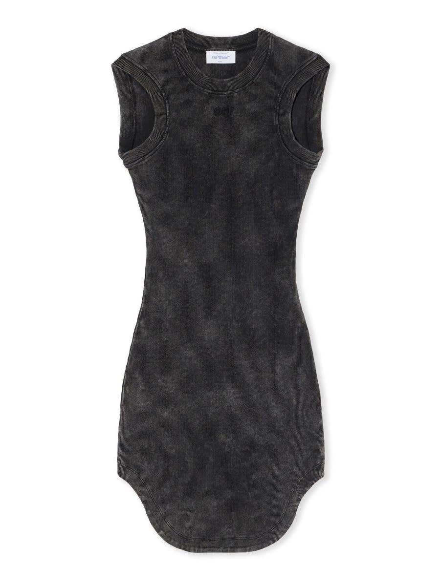 off-white mini dress off stamp