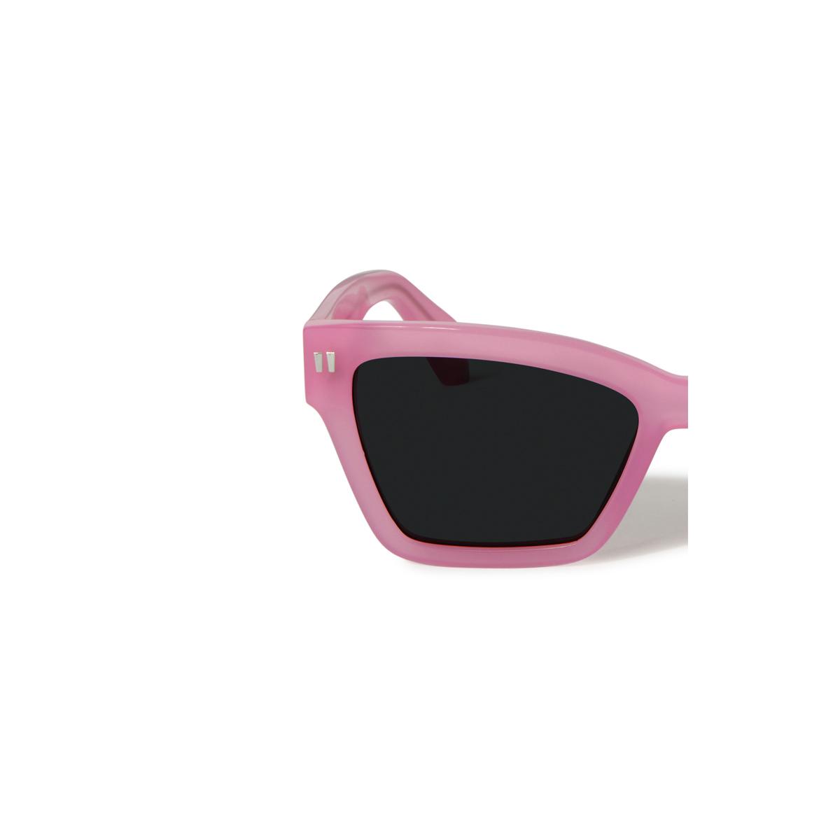 off-white off white oeri110 cincinnati 3007 pink dark grey rosa acetate occhiali da sole - women