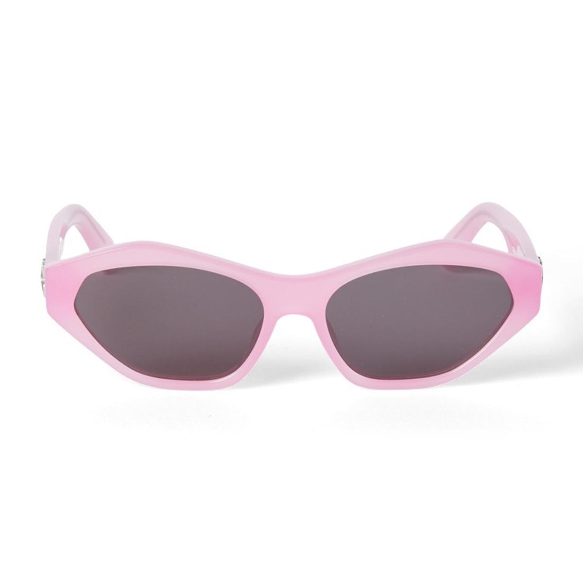 off-white off white oeri13h kent 3007 pink dark grey rosa acetate occhiali da sole - women