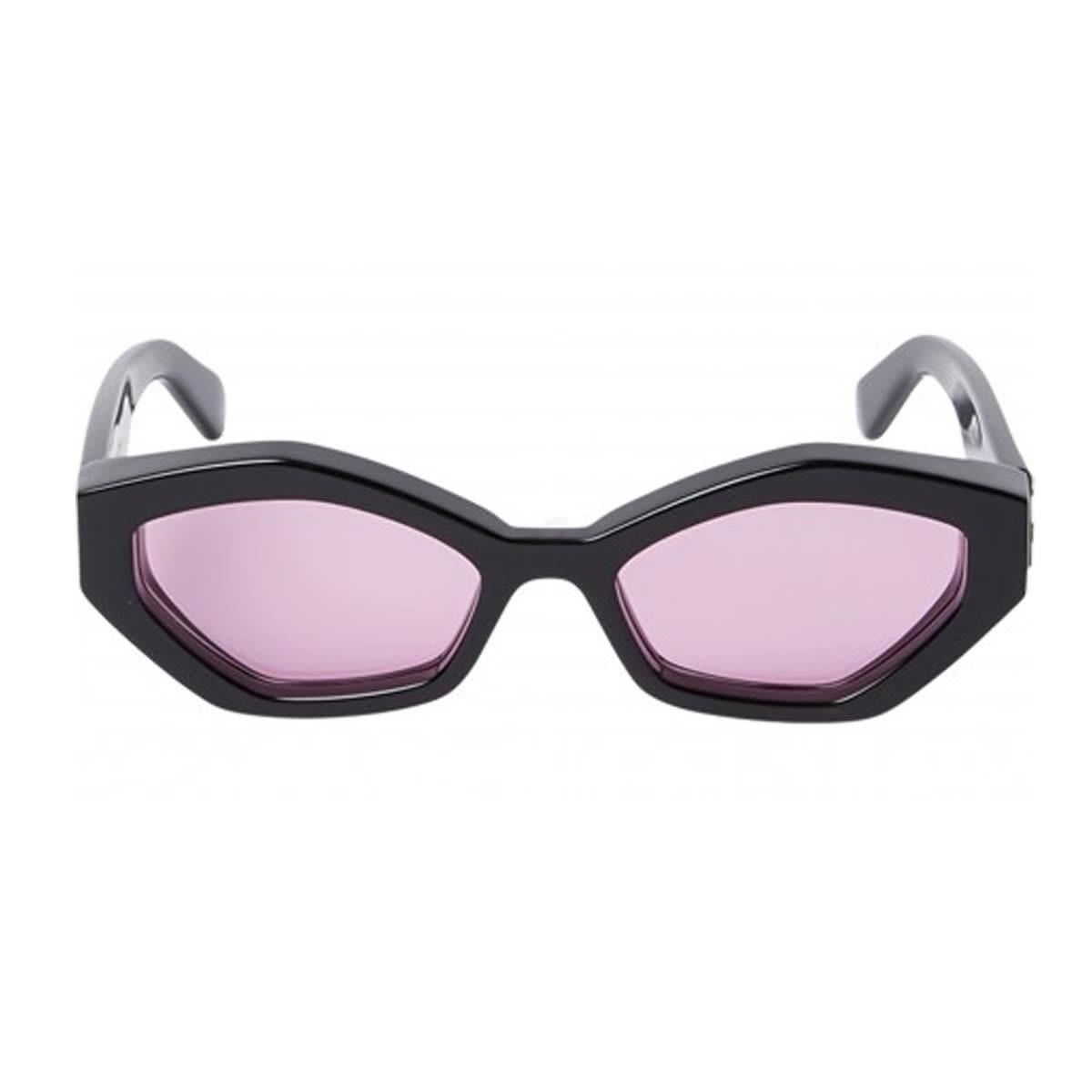 off-white off white oeri144 hilo 1030 black pink sunglasses